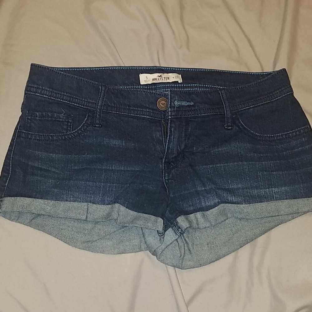 Dark Wash Jean Shorts